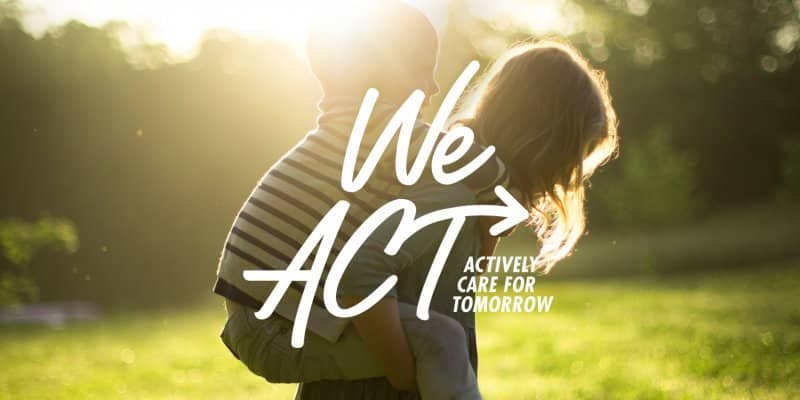 Immagine della campagna We Act di Chiesi