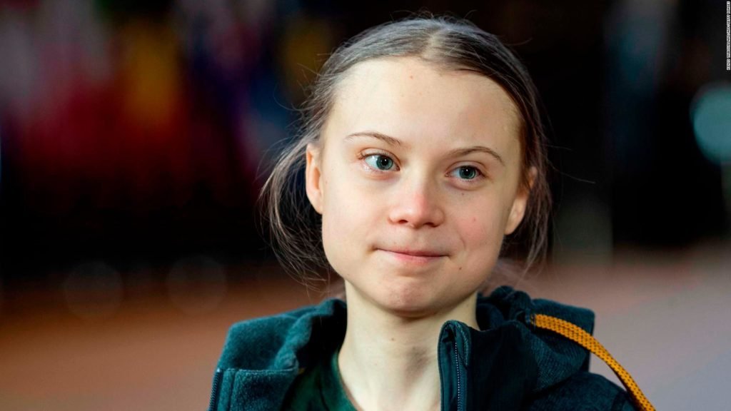 Ritratto di Greta Thunberg
